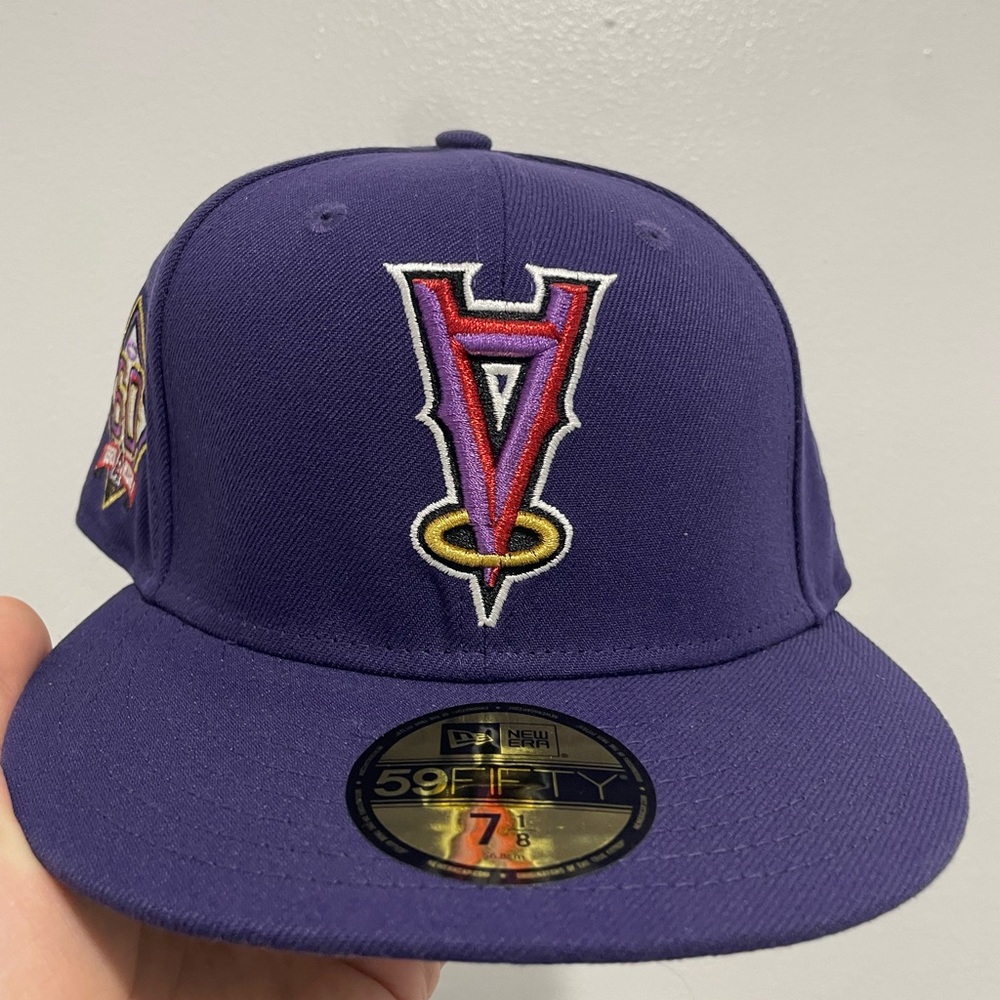 Hat club noho exclusive Anaheim angels 60 years patch size 7 1/8 new era fitted